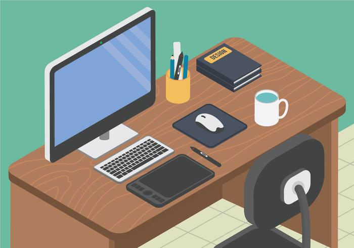 Isometric workspace  vector