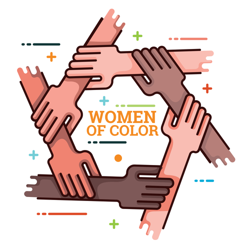 Women of Color vector
