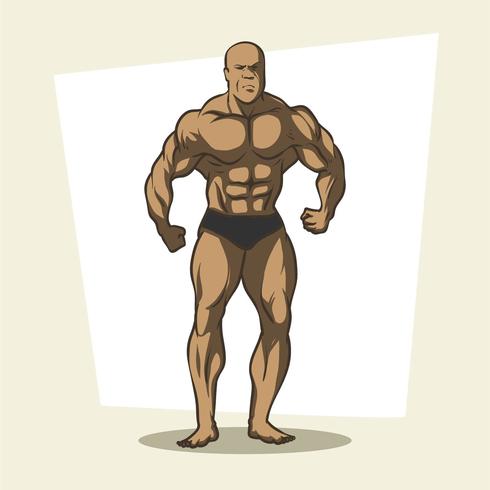 Bodybuilder Vector Art At Vecteezy