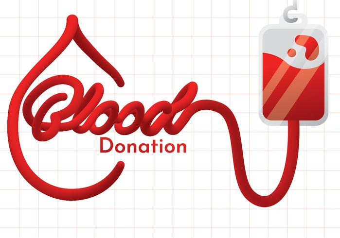 Blood Drive Campaign Vector