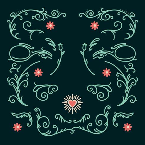 Fileteado Art vector