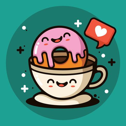 Ilustración de Donuts vector