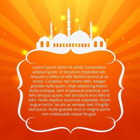 ramadan kareem festival vector