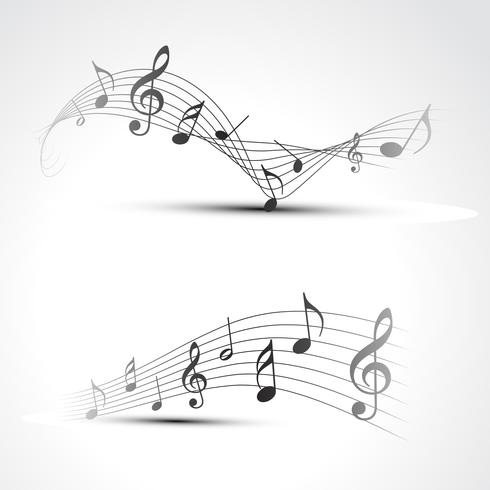 vector music note