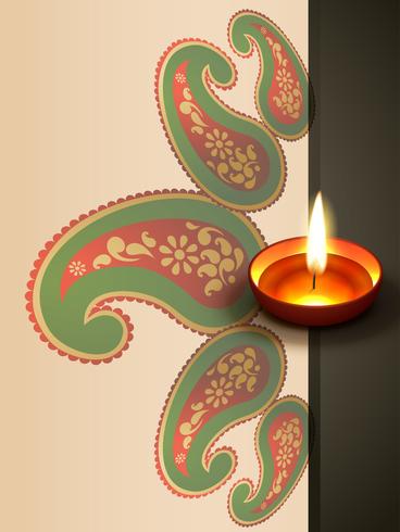 indian diwali festival vector