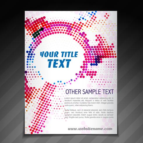 modern brochure flyer poster template vector