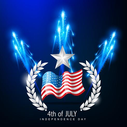 4th of july independence day vector