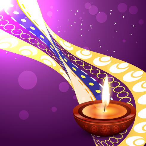 diwali festival design vector