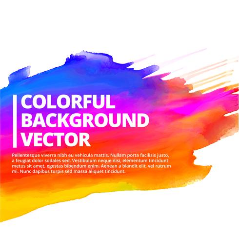 colorful ink splash background vector design