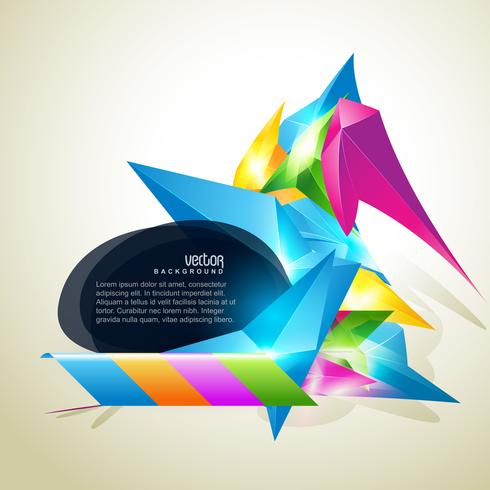 abstract shape vector