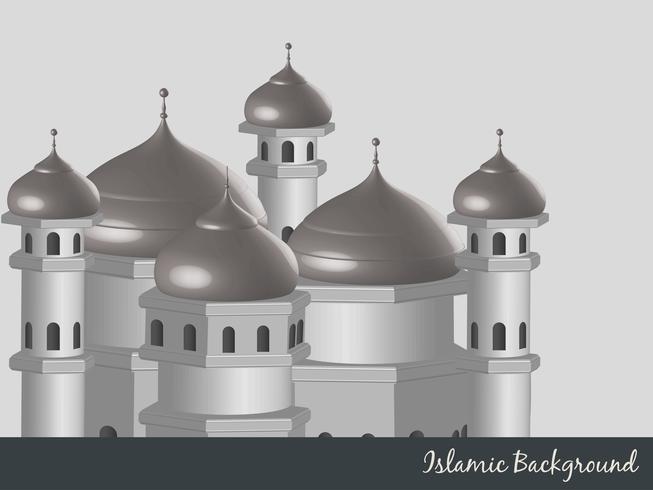 islamic background vector