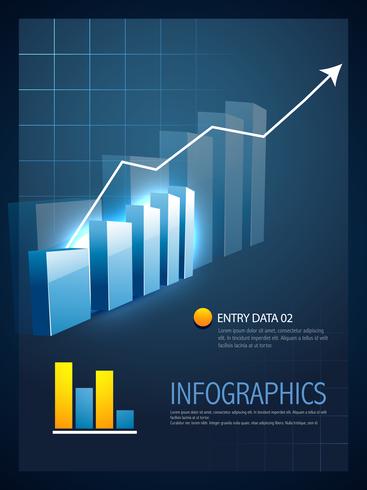 business infographic template  vector