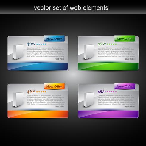 web prodct display vector
