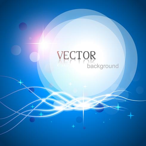 líneas brillantes con estilo vector