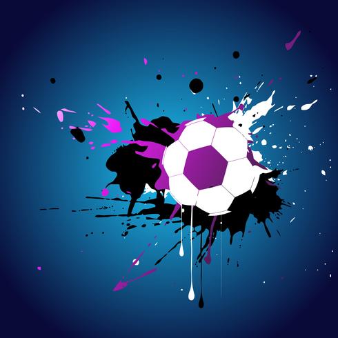 fútbol abstracto vector