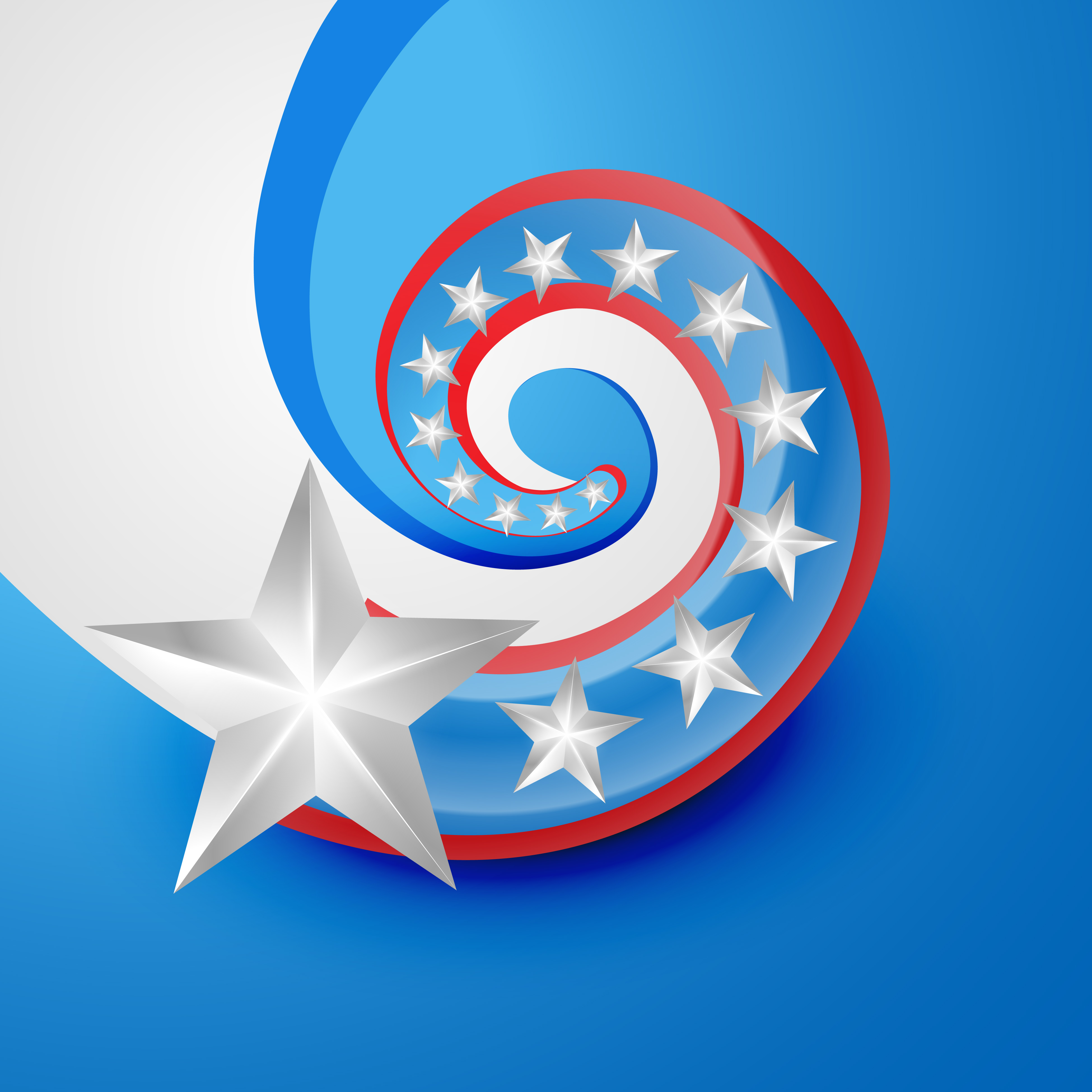 Download creative american flag 219752 Vector Art at Vecteezy