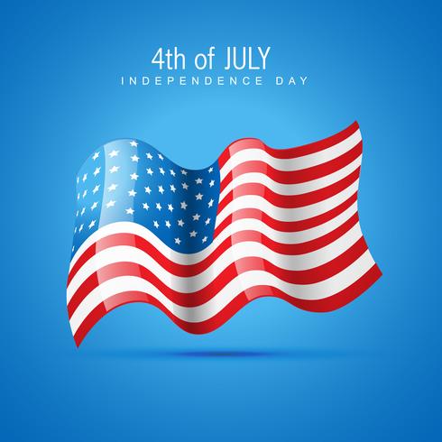 4th of july independence day vector