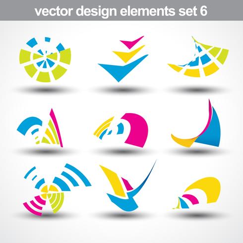 abstract shape vector