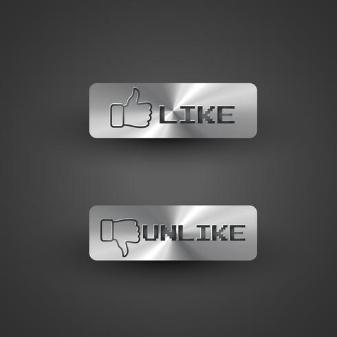 like button vector