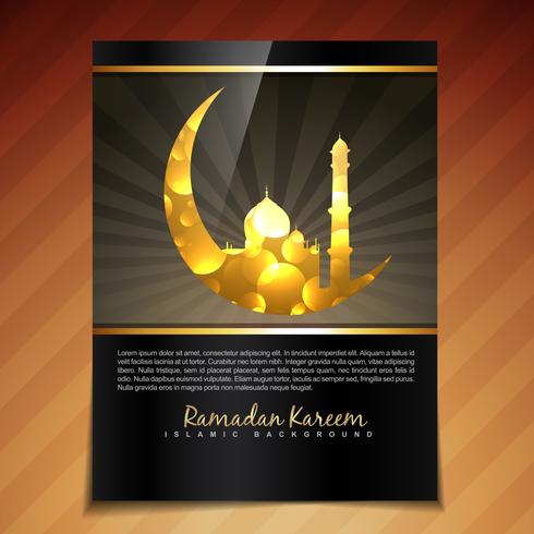 plantilla de vector ramadan festival