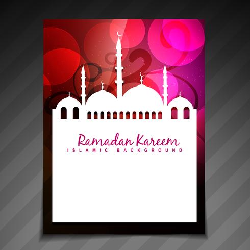 ramadan festival template vector