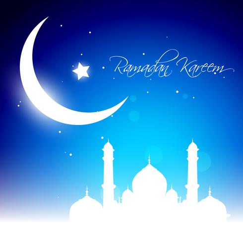 glowing moon vector