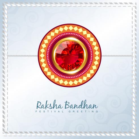 shiny rakhi vector background