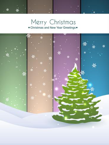 merry christmas design vector