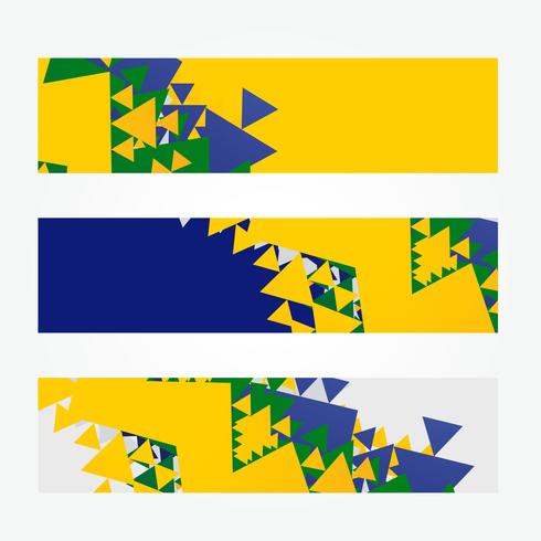 brazil headers vector