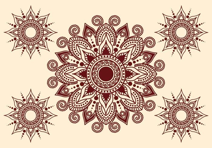 Henna Art Vector