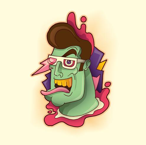 New school tattoo vector