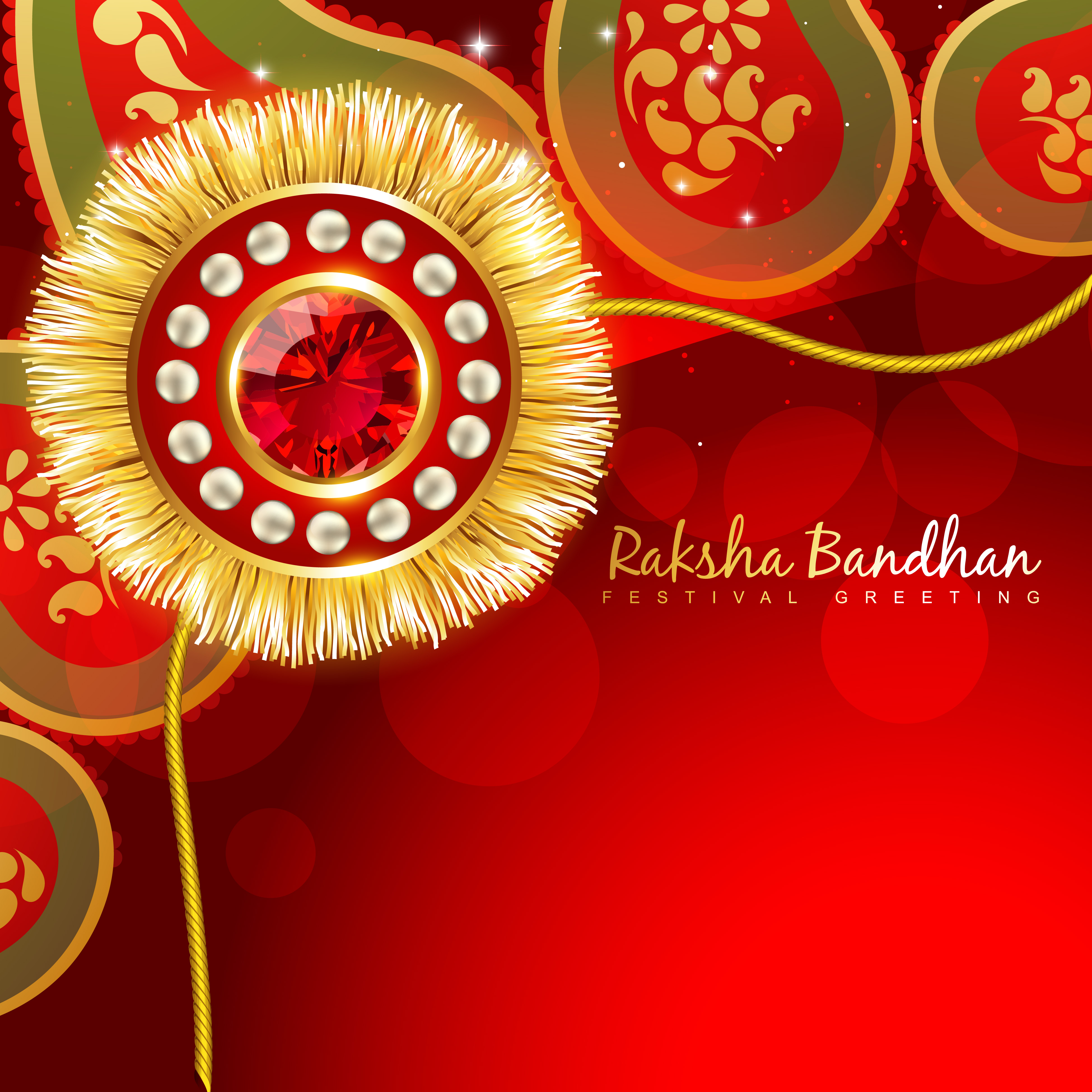 beautiful rakhi background 220583 Vector Art at Vecteezy