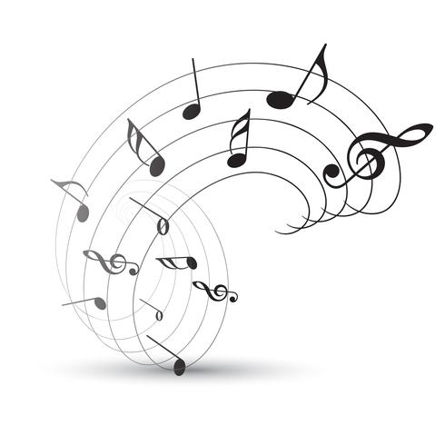 vector music note