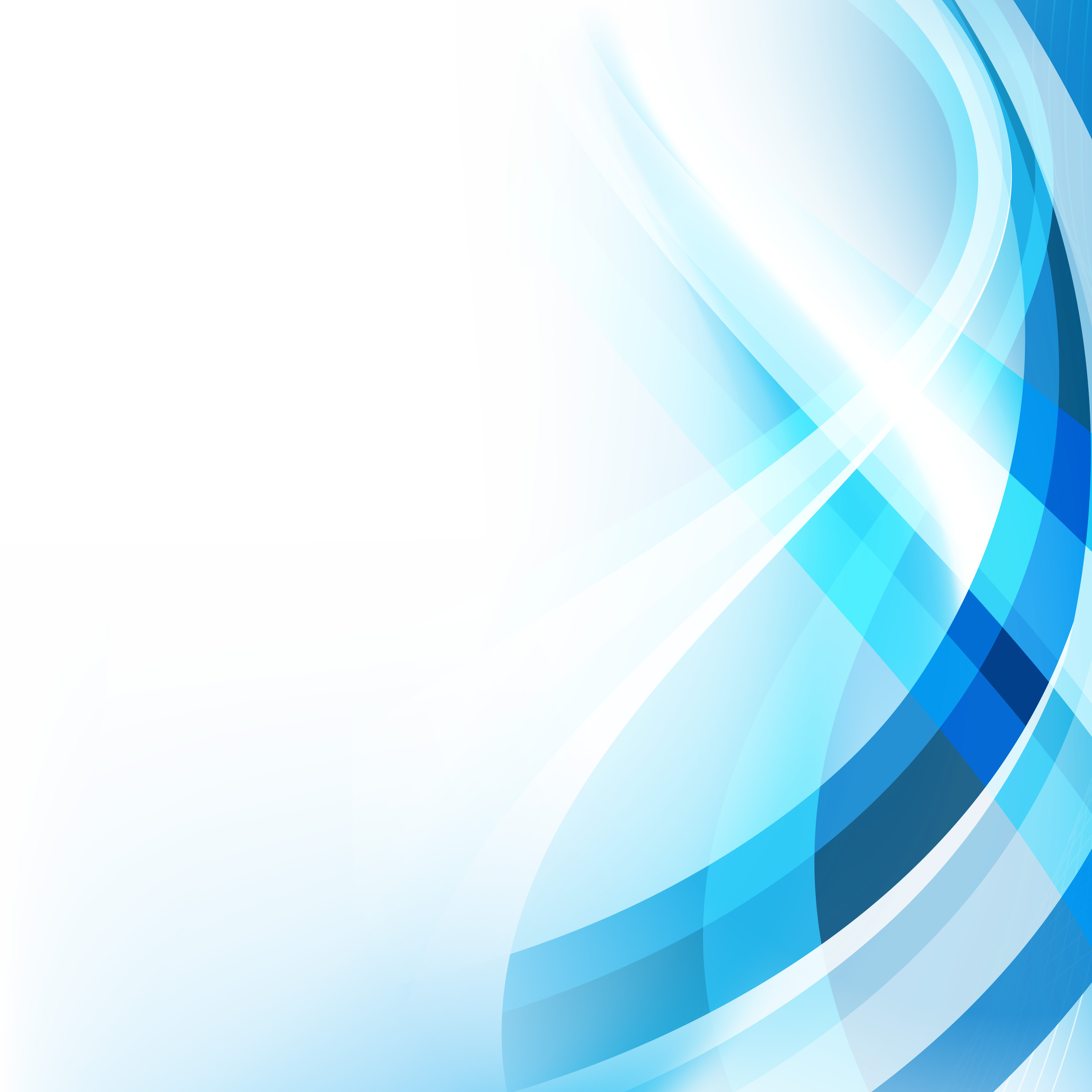 Blue Wave Vector Background