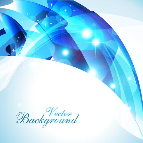 shiny blue background vector