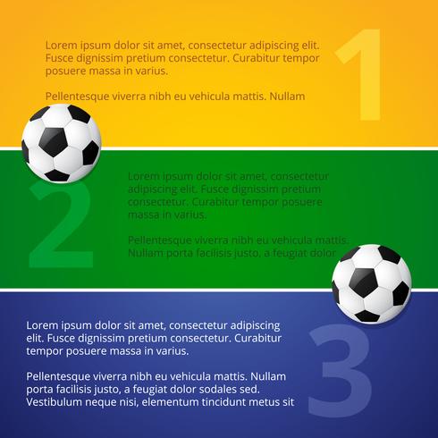 soccer game design vector