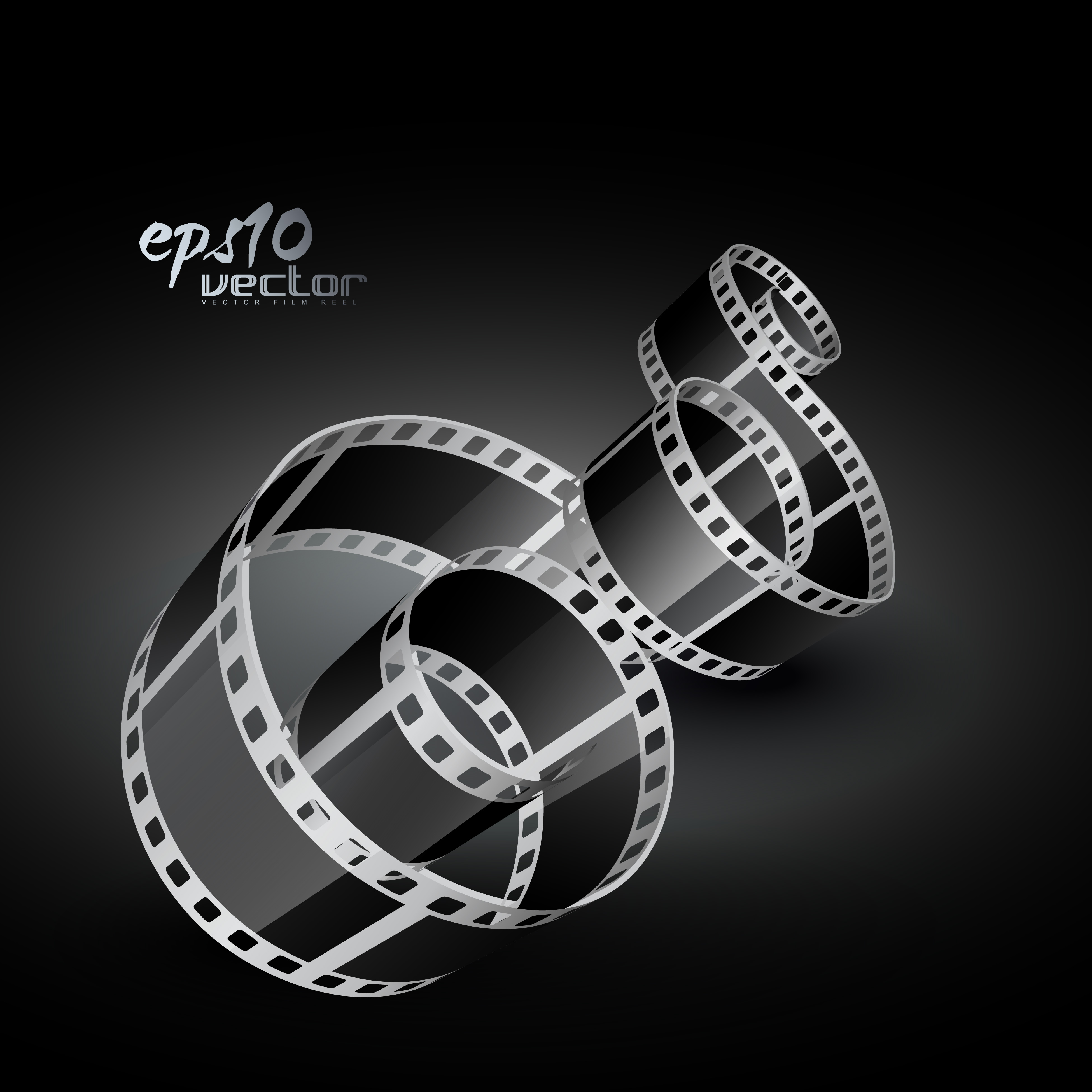 vector film reel 220860 Vector Art at Vecteezy