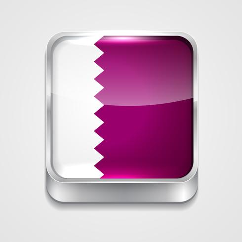 flag of qatar vector