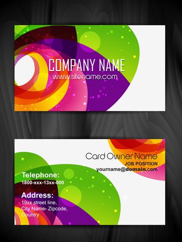 creative business card vector