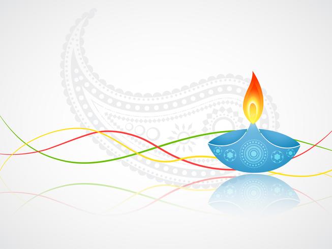 saludo diwali vector