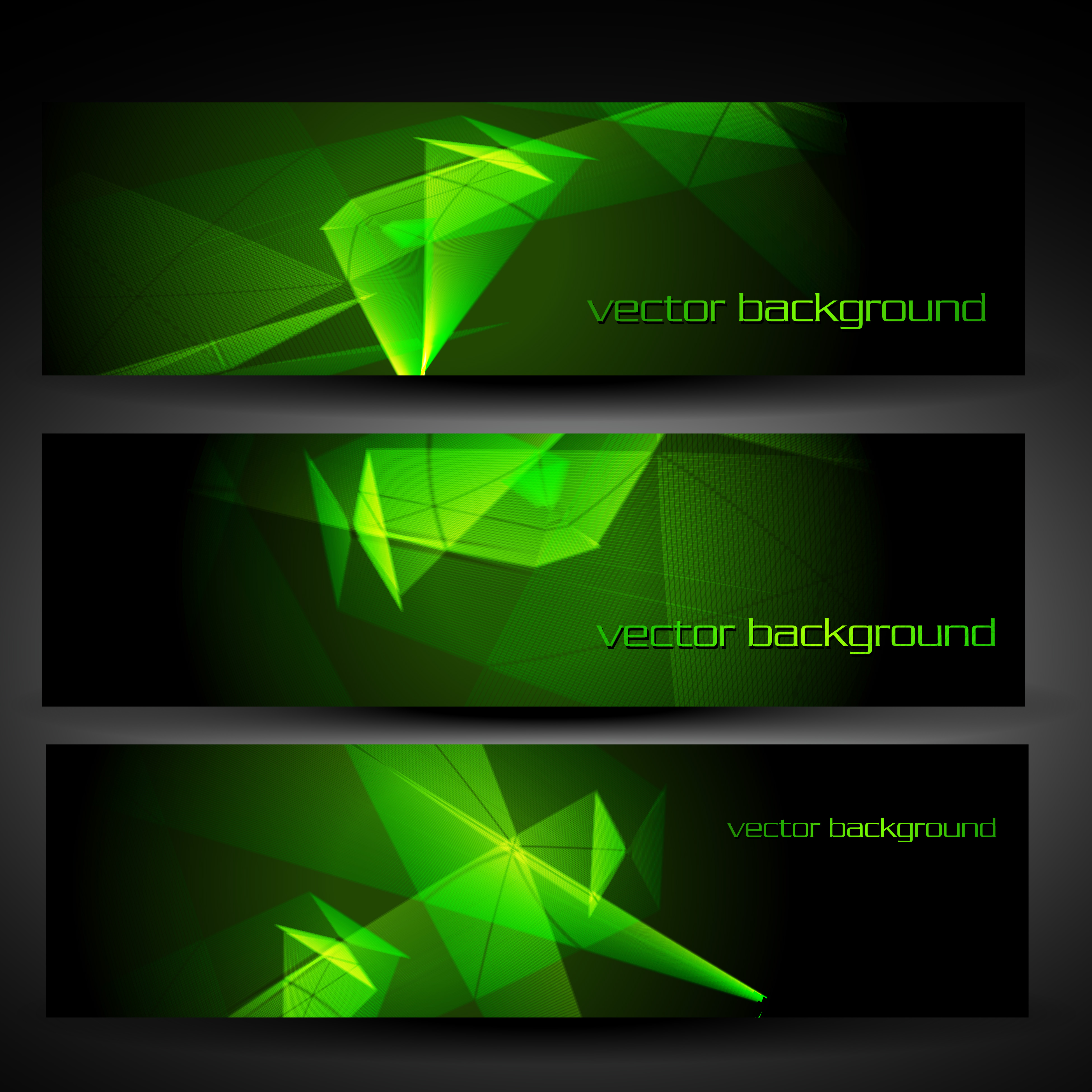 vector green abstract banner 220996 Vector Art at Vecteezy