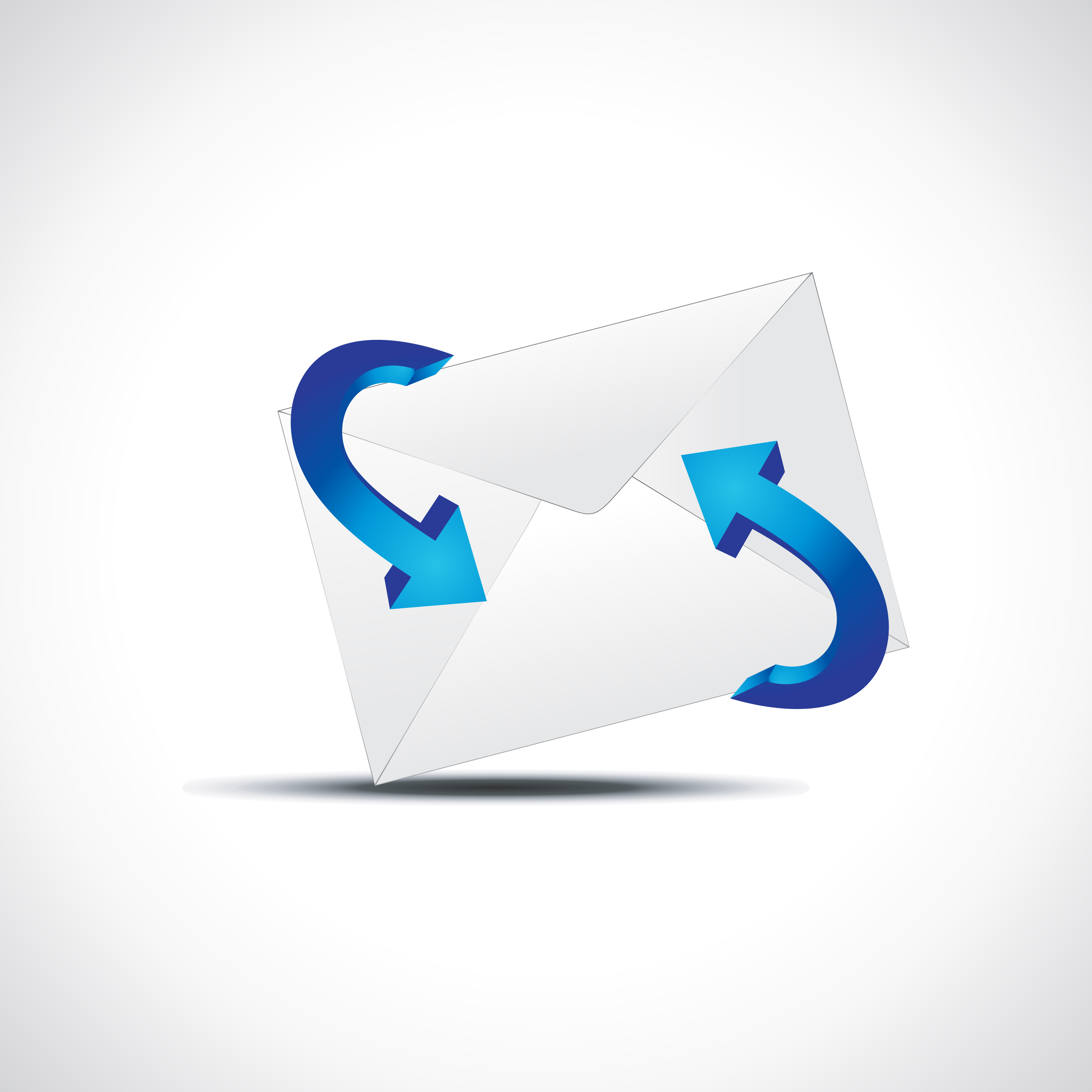 Download vector email symbol with arrow - Download Free Vectors ...