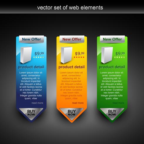 intenet web item vector