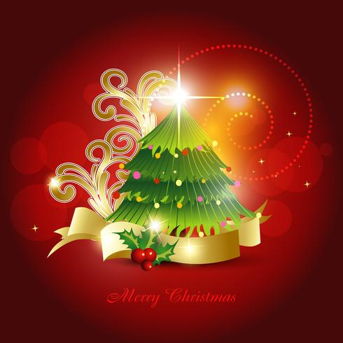 christmas background vector