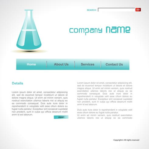 vector science template