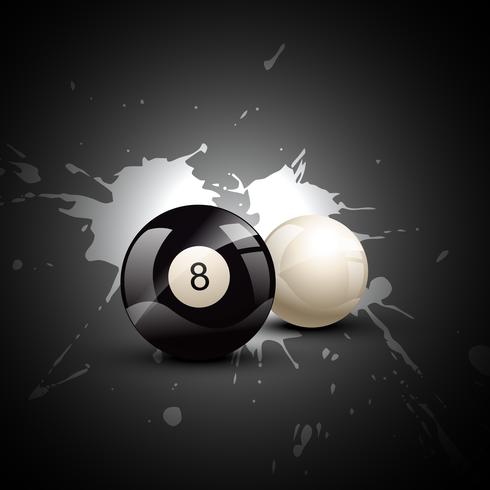 pool balls vector