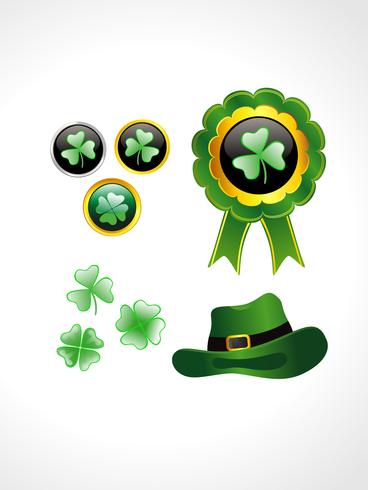 St. Patrick's Day elements vector