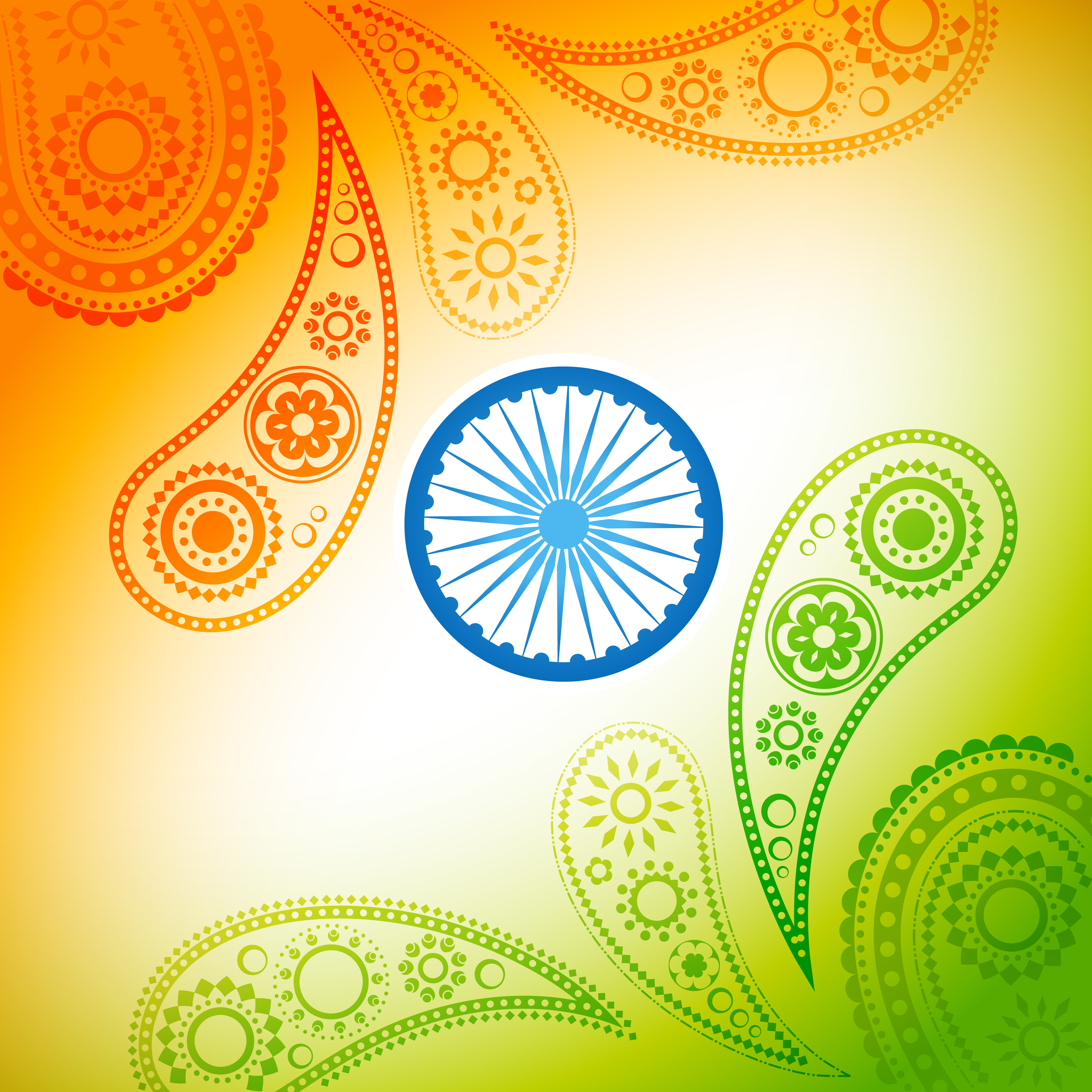 Download beautiful indian flag design - Download Free Vectors ...