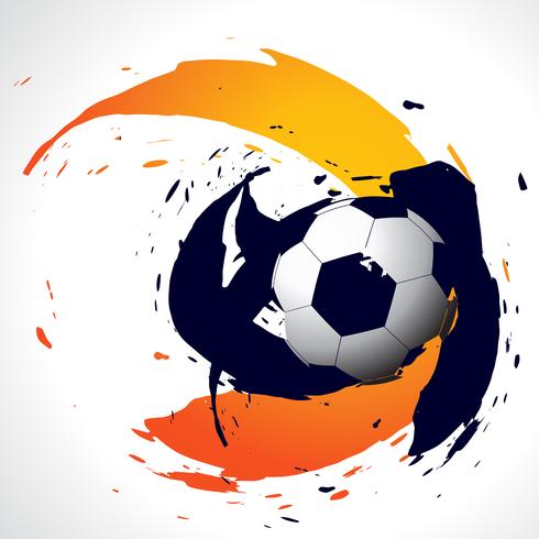 vector abstract football