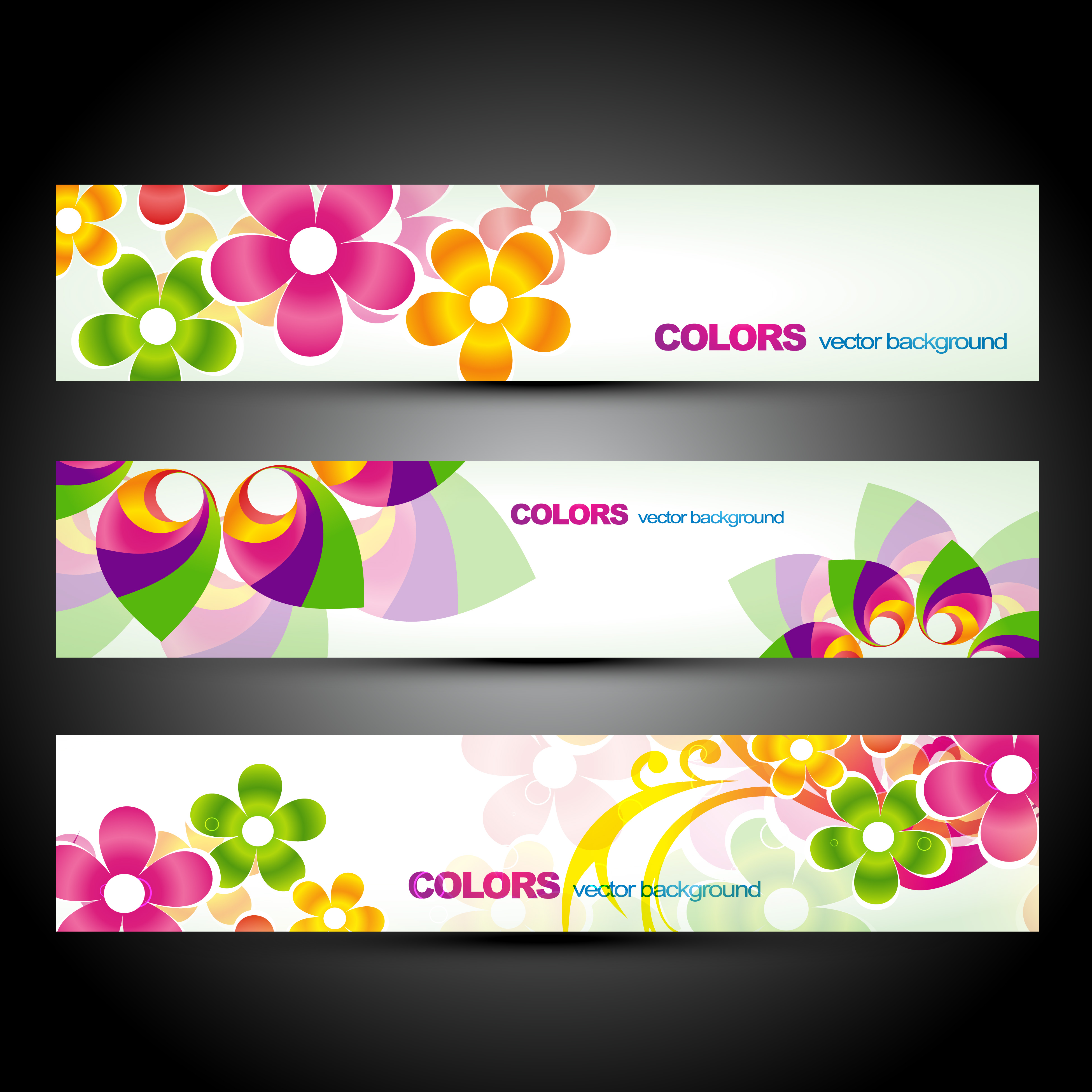 Floral Header Free Vector Art (14538 Free Downloads)